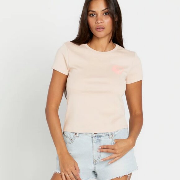 Volcom Women's HAVE A CLUE TEE NWT - Picture 3 of 3